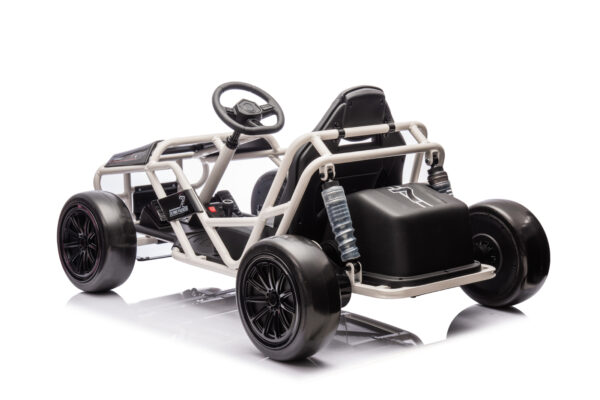 24V UTV Velocity Road Cart Black - Image 3