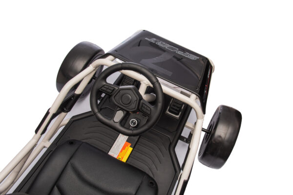 24V UTV Velocity Road Cart Black - Image 10