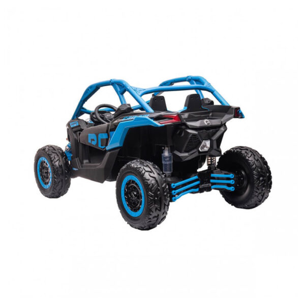 24V x 2 Licensed 4x4 Can-Am RC Blue - Image 2