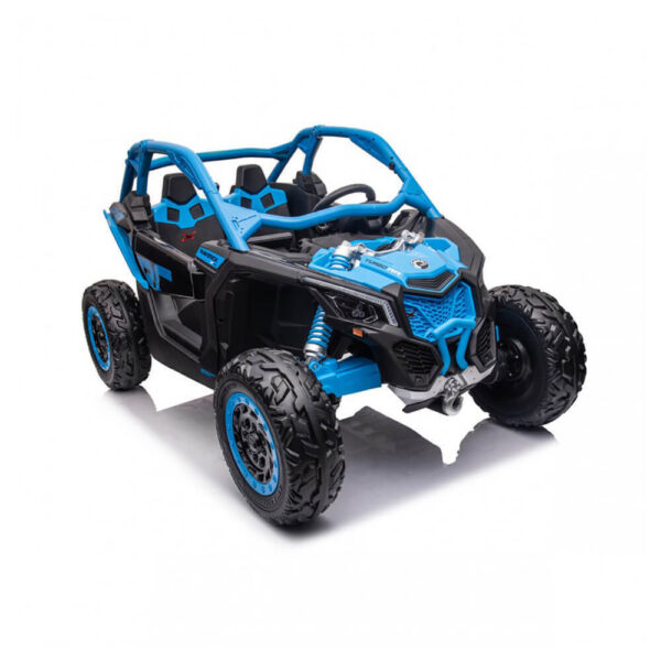24V x 2 Licensed 4x4 Can-Am RC Blue - Image 3